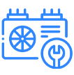 HVAC SYSTEM SERVICE ICON